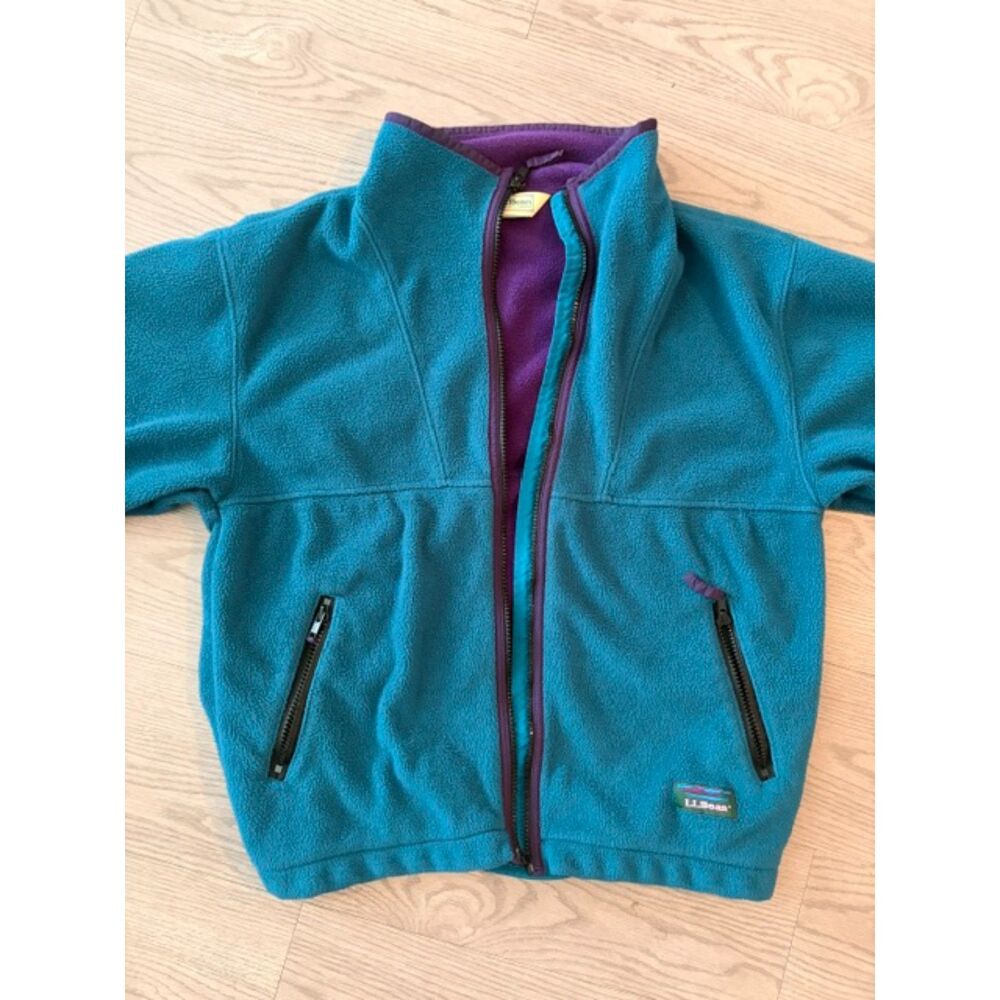 Vintage Eddie Bauer Fleece Jacket - Women's Medium